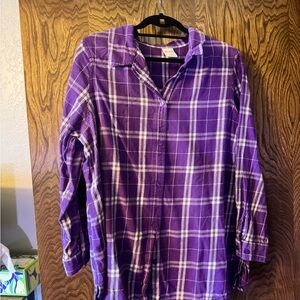 Blair Purple Checkered Shirt